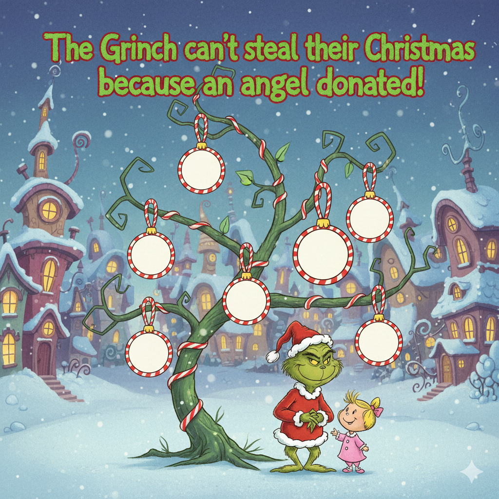Gr1nch angel tree