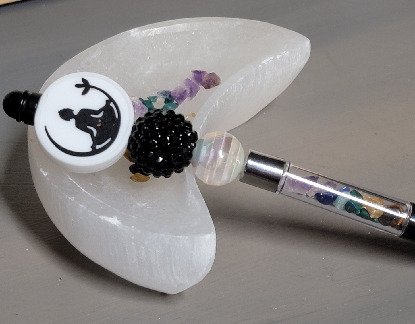 Chakra crystal pen
